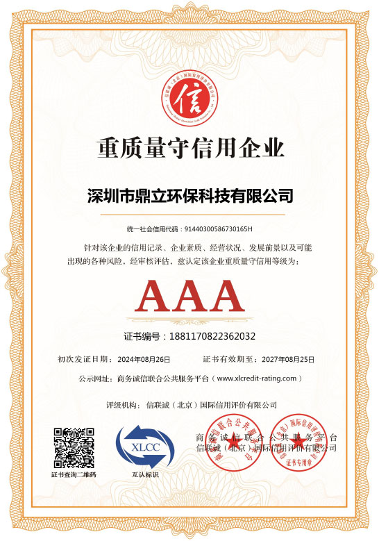 重質量守信用（yòng）企業