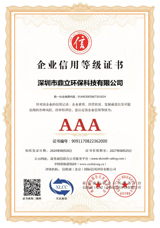 企業（yè）信用等（děng）級