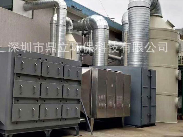UV光（guāng）解催化低溫等離子淨化器工程