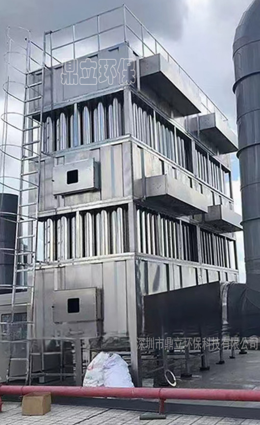 濕式靜電廢氣治理設備施工安裝（zhuāng）