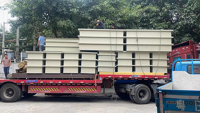 海角社区在线江蘇鹽（yán）城的廢氣處理設備出貨了